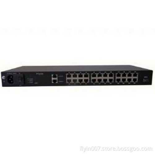 Flyin FTTC FTTB 8FE 16FE 24FE MDU ONU 1U Chassis EPON Network